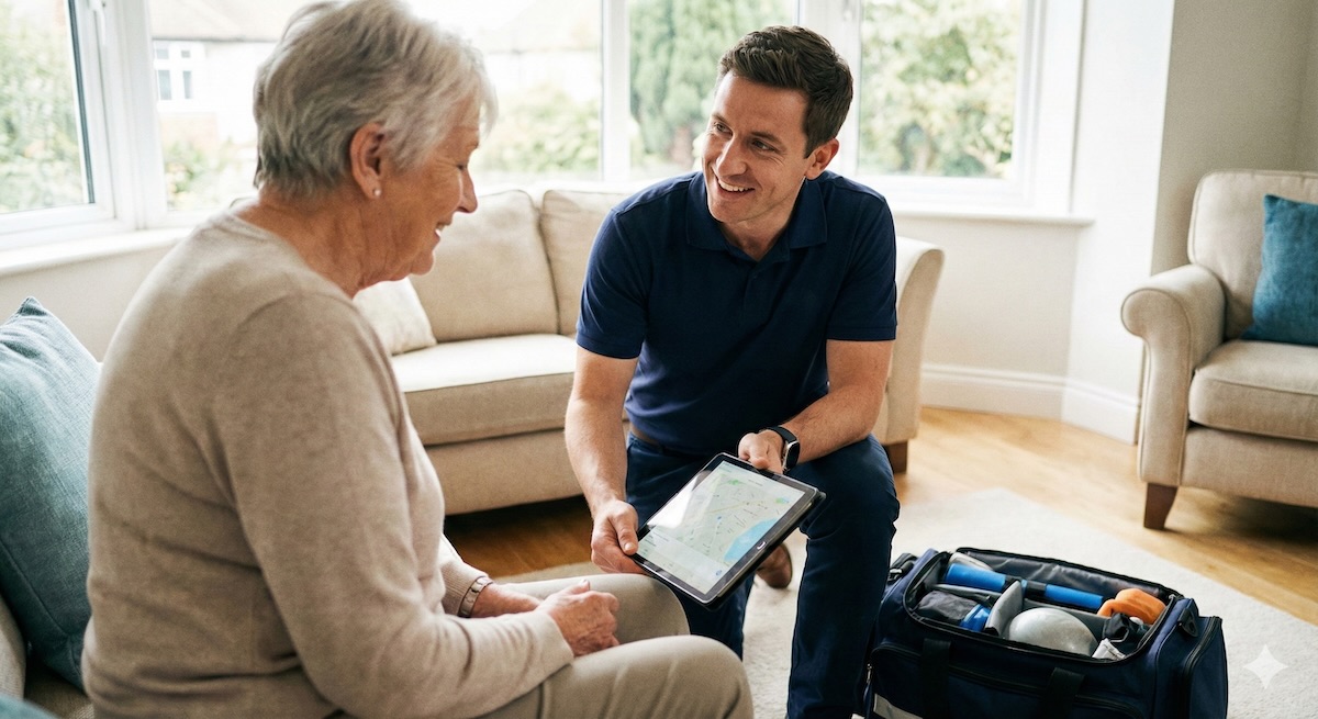 Physiotherapy assessment and rehabilitation setting